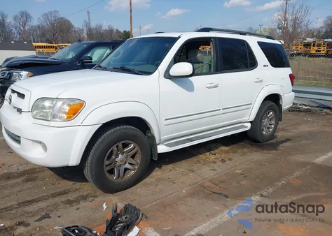 2007 Toyota Sequoia Sr5 V8 from USA, damaged, VIN 5TDBT44AX7S288031